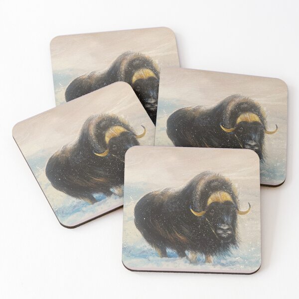 Item preview, Musk Ox on the Tundra designed and sold by Artdesrapides.
