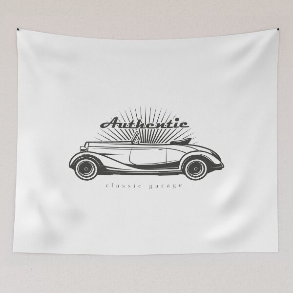 Item preview, Authentic Classics Garage designed and sold by UPPrints.