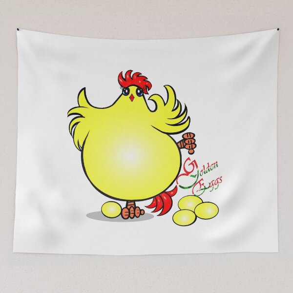 Item preview, Chicken with golden eggs  designed and sold by Shirley cute art .