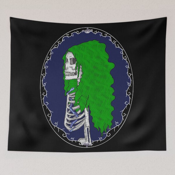 Item preview, Skeleton portrait designed and sold by WrensDgtDesigns.