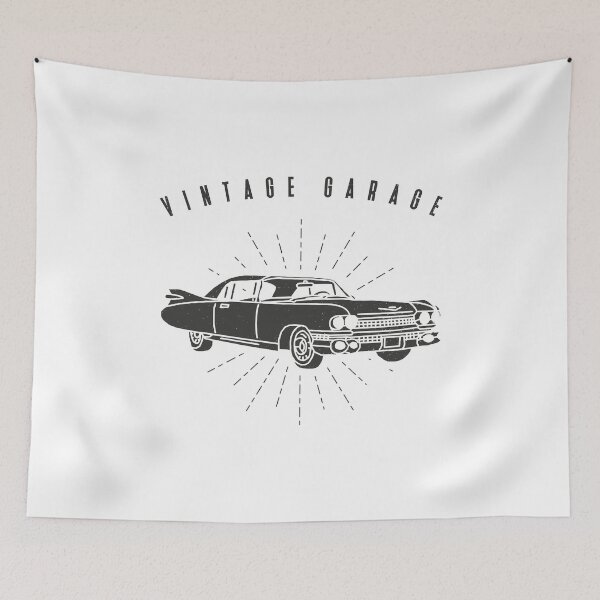 Item preview, Vintage Garage - Deville designed and sold by UPPrints.