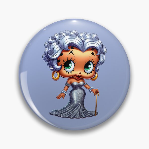 Item preview, Golden Years: Regal Betty Boop with a cane designed and sold by Artbyminga.