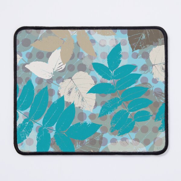 Item preview, Turquoise Leaves Botanical designed and sold by cindybird.