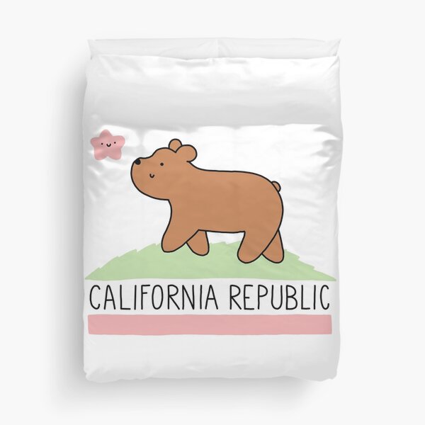 Kawaii California Republic Duvet Cover