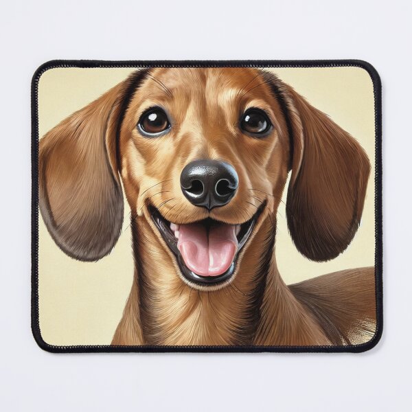 Item preview, Happy Dachshund designed and sold by KittyKatto.