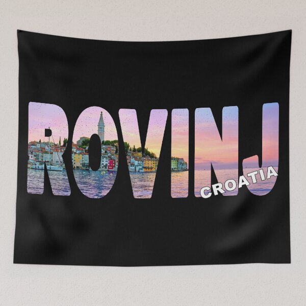Item preview, ROVINJ Croatia - Stunning Sunset over Old Town designed and sold by Adam Gormley.