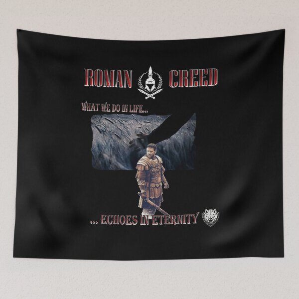 Item preview, ROMAN CREED: WHAT WE DO IN LIFE...ECHOS IN ETERNITY / MAXIMUS designed and sold by MK-GRAPHICS2020.