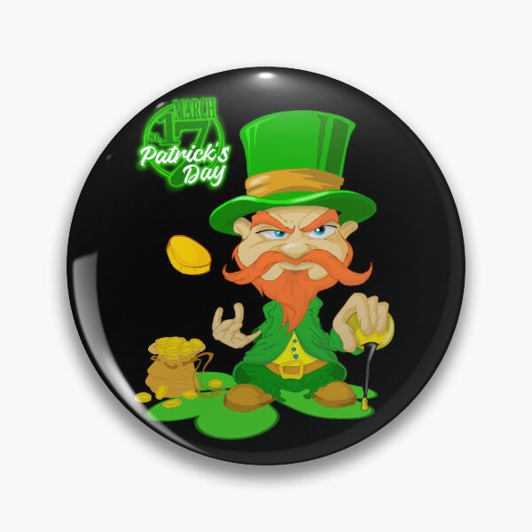 Item preview, Irish leprechaun St. Patricks Day  designed and sold by TheEndDesign.