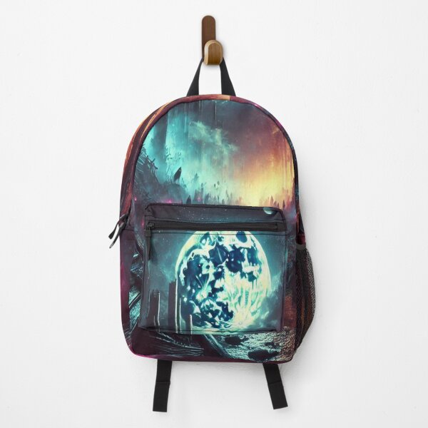 Item preview, AI generated moonlit forest, dystopian fantasy designed and sold by AI-this-is-AI.