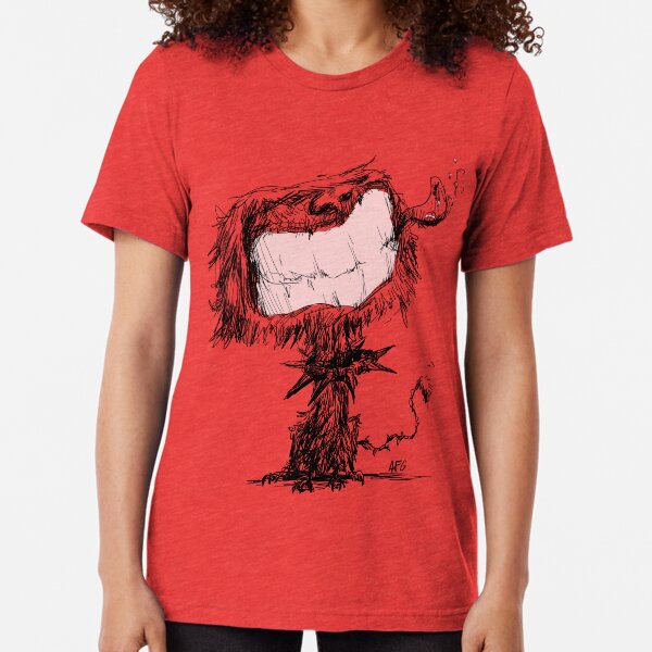 Scruffy Dog Tri-blend T-Shirt