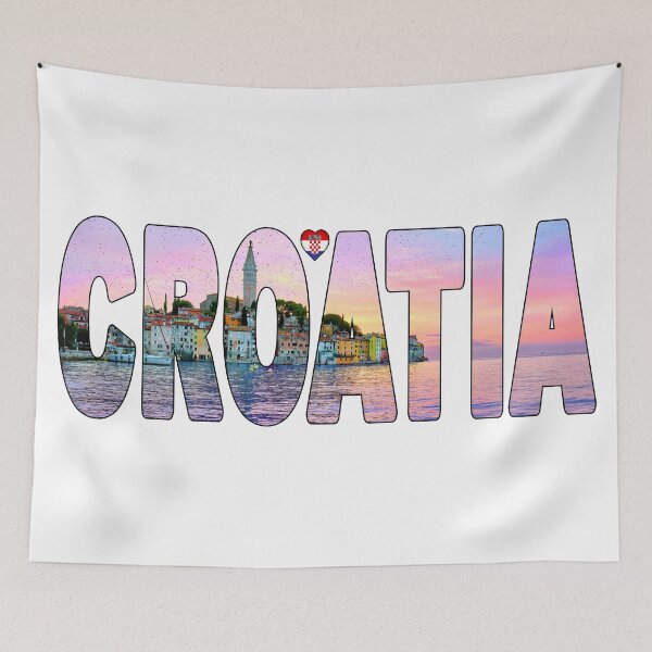 Item preview, CROATIA - Rovinj with a Stunning Sunset over Old Town designed and sold by Adam Gormley.