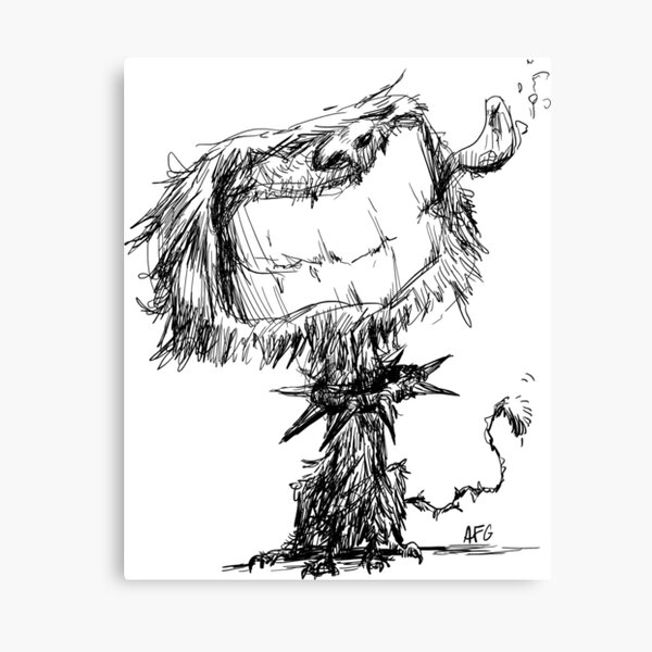 Scruffy Dog Canvas Print