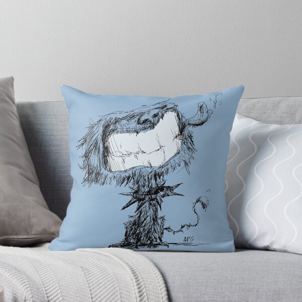 Scruffy Dog Throw Pillow