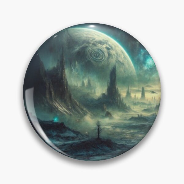 Item preview, AI generated tundra, dystopian fantasy designed and sold by AI-this-is-AI.