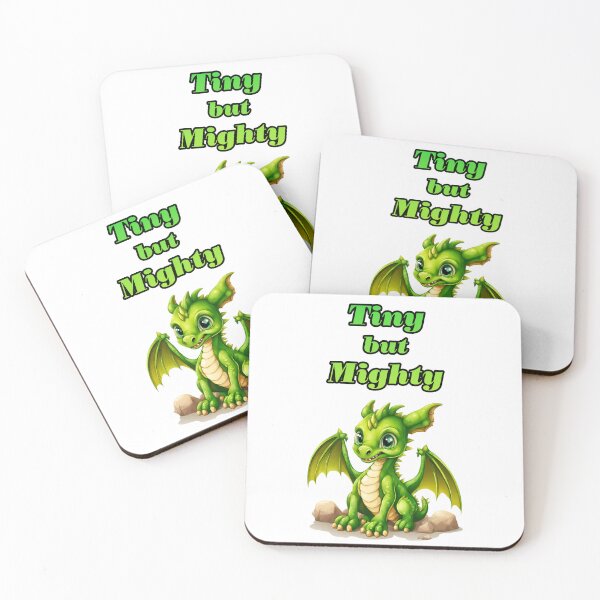 Item preview, Tiny but Mighty - Baby Dragon quote 3 designed and sold by Tom-Johnson.