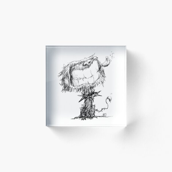 Scruffy Dog Acrylic Block