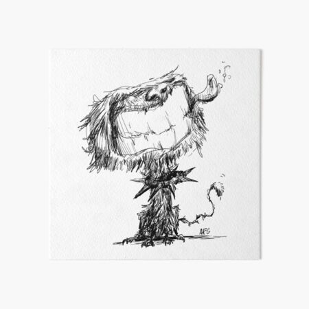 Scruffy Dog Art Board Print