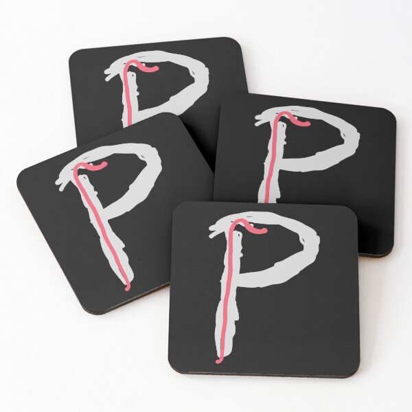 Item preview, Brushstroke Letter "P" designed and sold by mozizy.