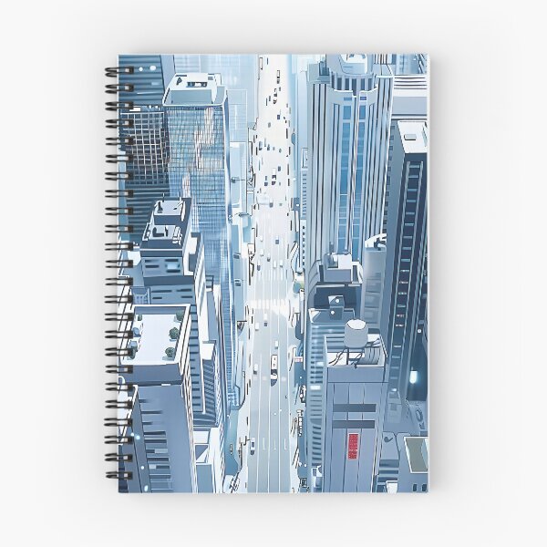 Item preview, Futuristic Metropolis A D Rendered Aerial Perspective designed and sold by CheerForGoods.