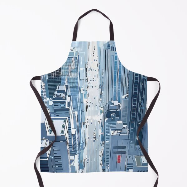 Item preview, Futuristic Metropolis A D Rendered Aerial Perspective designed and sold by CheerForGoods.