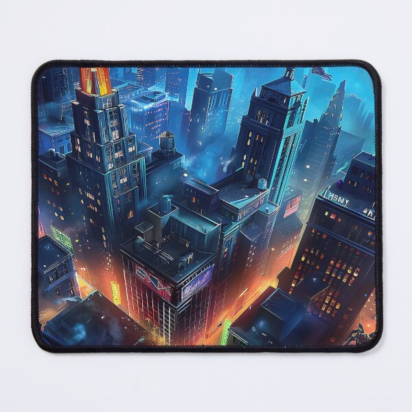 Item preview, Harmonious Coexistence A Vivid Birds Eye Perspective of a Futuristic Urban designed and sold by CheerForGoods.