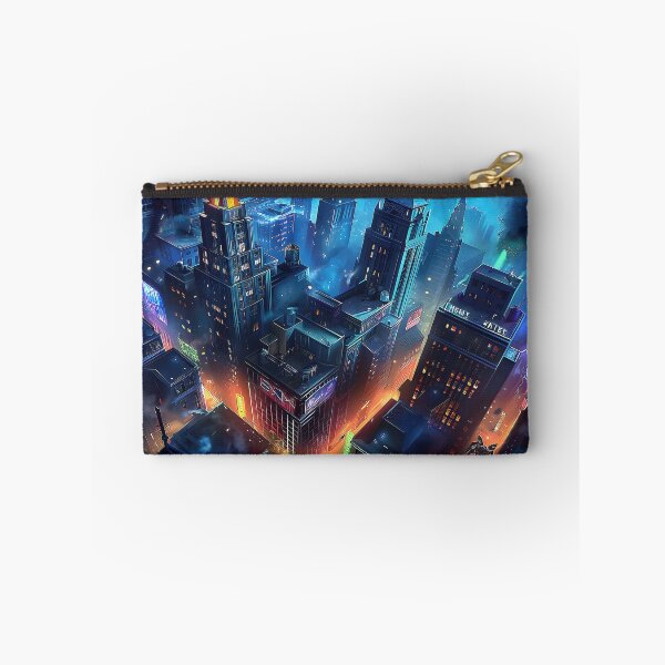 Item preview, Harmonious Coexistence A Vivid Birds Eye Perspective of a Futuristic Urban designed and sold by CheerForGoods.