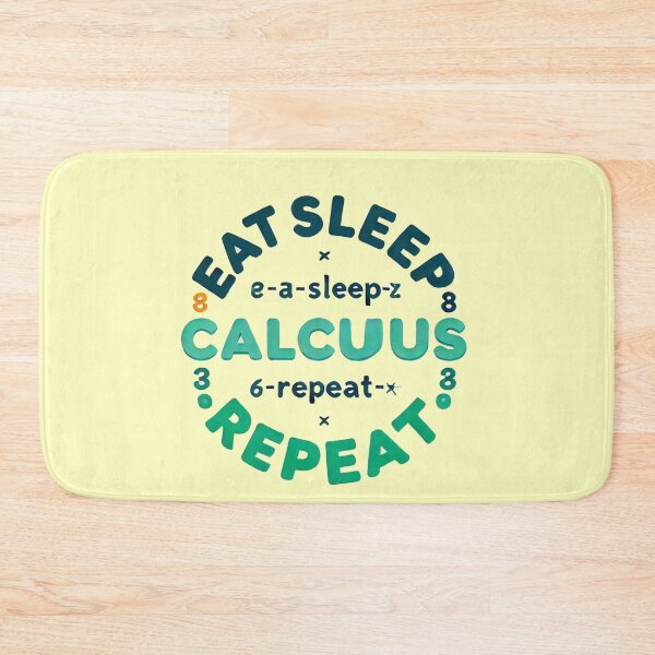 Item preview, Eat Sleep Calculus Repeat Funny for math teacher designed and sold by Dokak Shop.