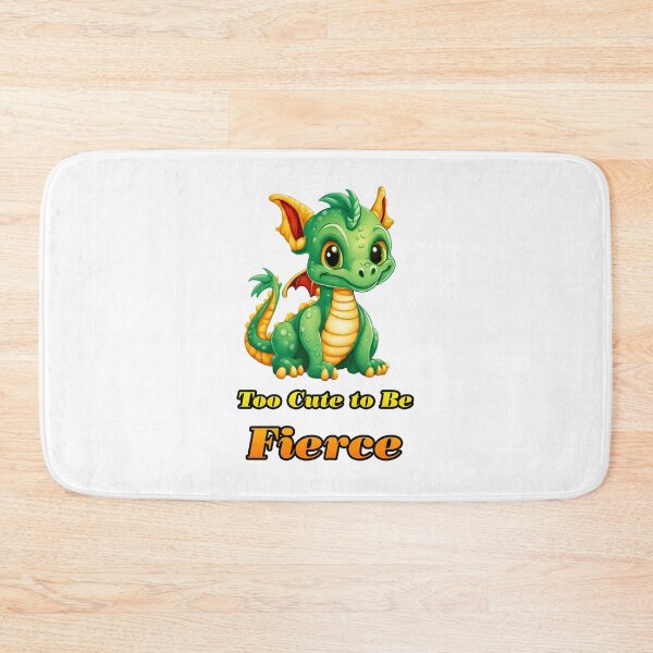 Item preview, Too Cute to Be Fierce - Baby Dragon quote 1 designed and sold by Tom-Johnson.