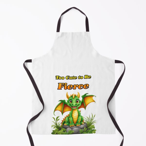 Item preview, Too Cute to Be Fierce - Baby Dragon quote 2 designed and sold by Tom-Johnson.