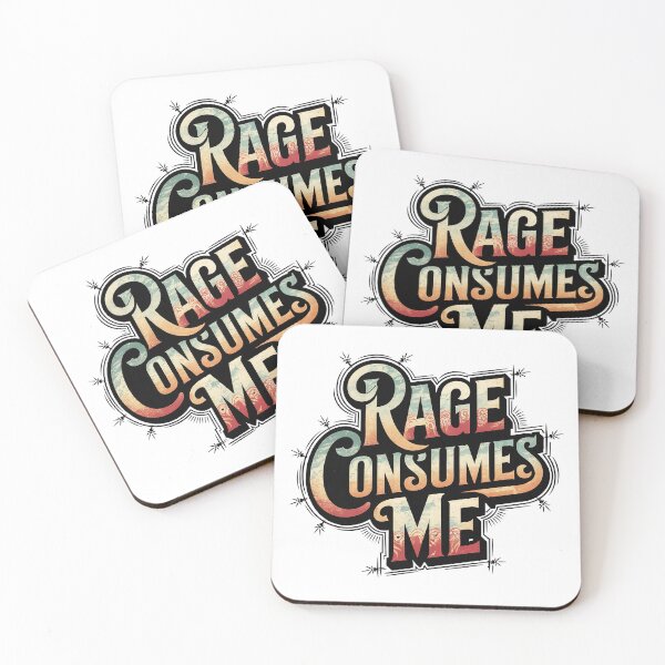 Item preview, Rage Consumes Me designed and sold by graphic-genie.