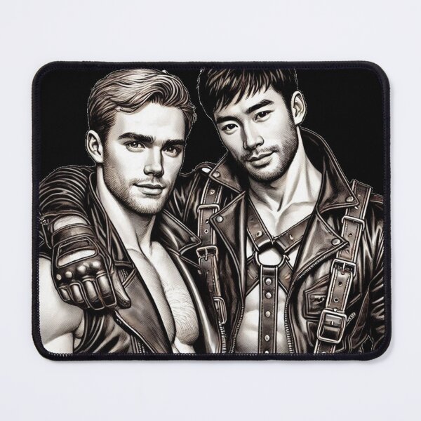 Item preview, Gay Leather Daddies Tokyo Touch Leder Pride Graphic Design designed and sold by ItsAKinkThing.