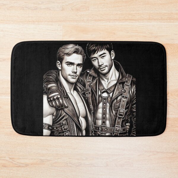 Item preview, Gay Leather Daddies Tokyo Touch Leder Pride Graphic Design designed and sold by ItsAKinkThing.