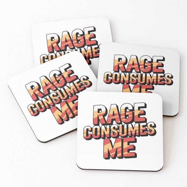 Item preview, Rage Consumes Me designed and sold by graphic-genie.