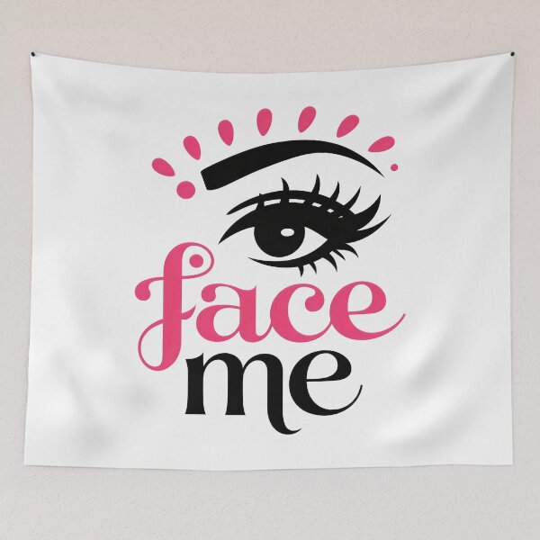 Item preview, Face Me Black Eye And Crimson Tears. designed and sold by SplashTastic.