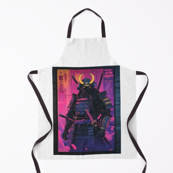Item preview, Samurai Art cyberpunk designed and sold by NichiStudio.