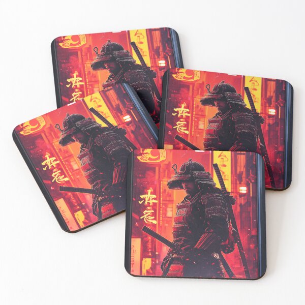 Item preview, Samurai Art cyberpunk designed and sold by NichiStudio.