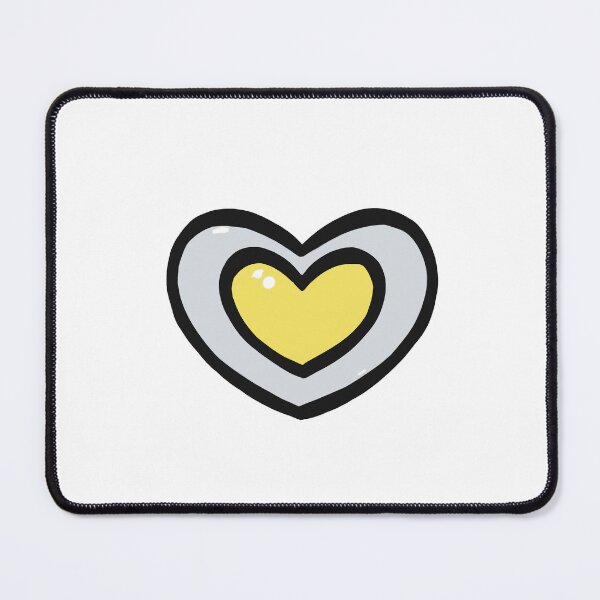 Item preview, Yellow bubbly heart designed and sold by Eclectic-aww.