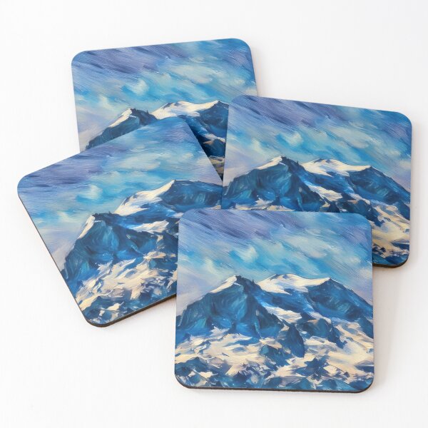 Item preview, Mount Rainier Peak (Pastel) designed and sold by flyscenicair.