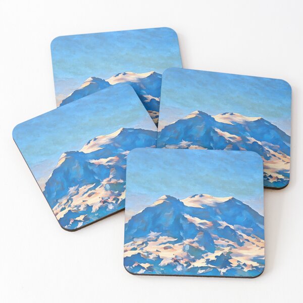 Item preview, Mount Rainier Peak (Impressionist) designed and sold by flyscenicair.