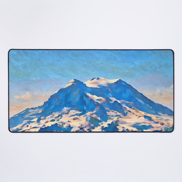 Artikelvorschau, Gipfel des Mount Rainier (Impressionist) entworfen und verkauft von flyscenicair.