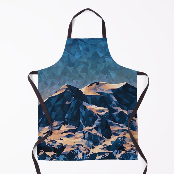Artikelvorschau, Gipfel des Mount Rainier (Poly Art) entworfen und verkauft von flyscenicair.