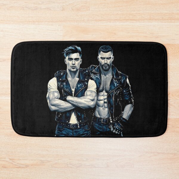 Item preview, Gay Leather Daddies Bond Berlin German Leder Pride Graphic Design designed and sold by ItsAKinkThing.