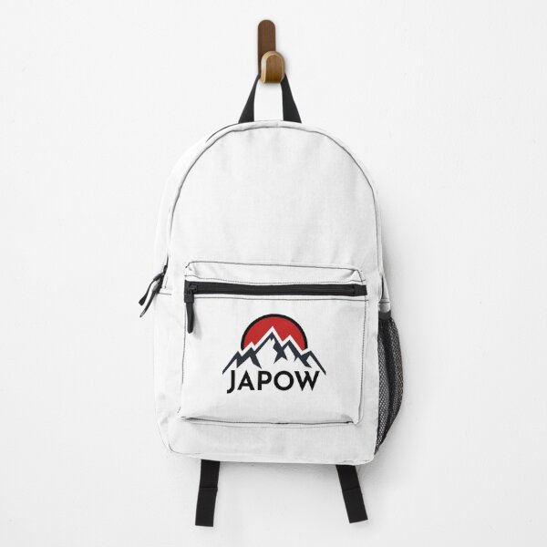 Item preview, JAPOW Japan Powder Snow Snowboard Sticker - Black designed and sold by PawaPotto.