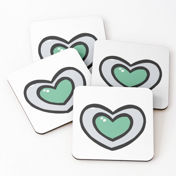 Item preview, Green bubbly heart designed and sold by Eclectic-aww.