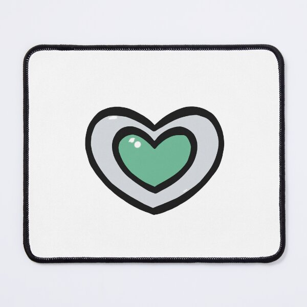 Item preview, Green bubbly heart designed and sold by Eclectic-aww.