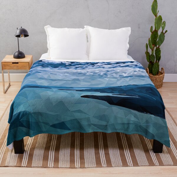 Item preview, Hood Canal with Olympic Mountains (Poly Art) designed and sold by flyscenicair.