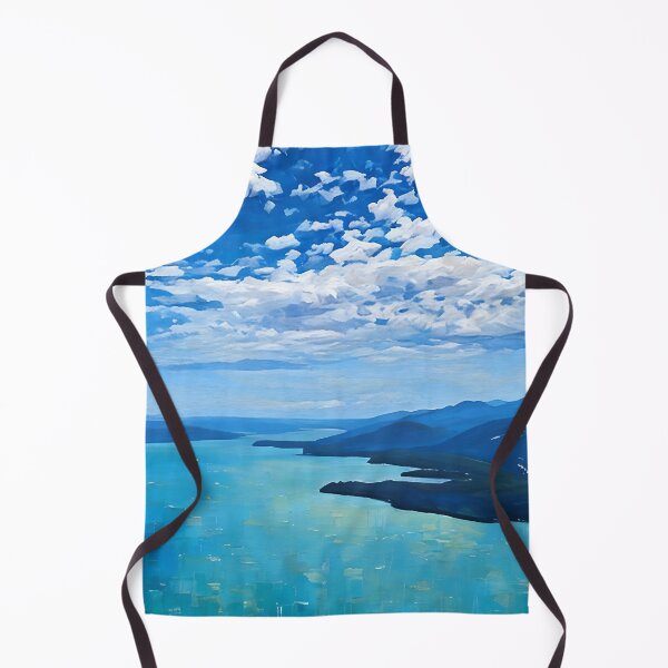Item preview, Hood Canal with Olympic Mountains (Impressionist) designed and sold by flyscenicair.