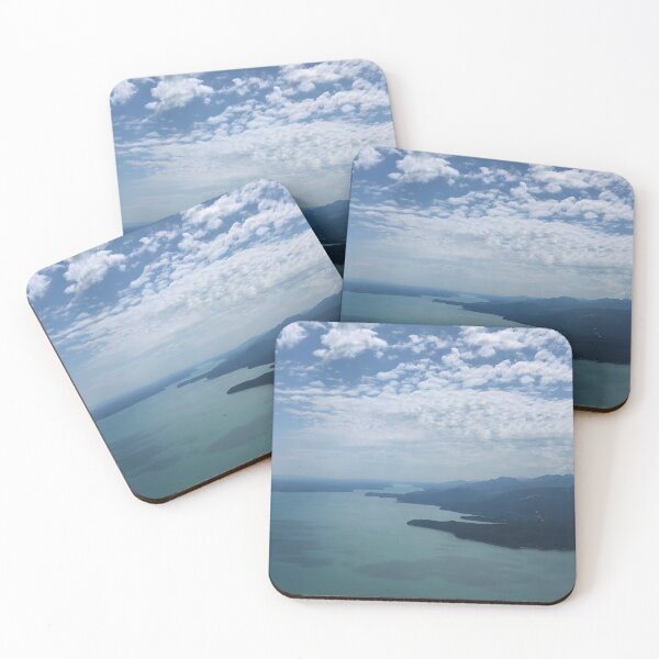 Item preview, Hood Canal with Olympic Mountains designed and sold by flyscenicair.