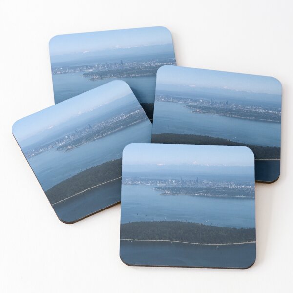 Item preview, Sailboat Race Seattle designed and sold by flyscenicair.