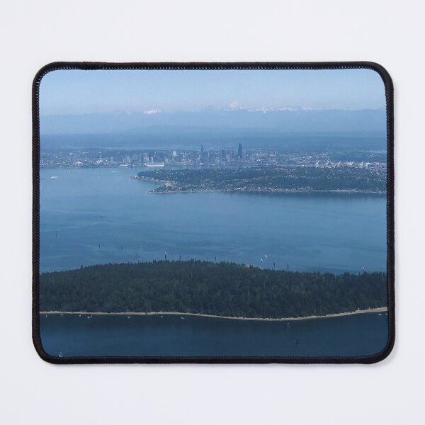 Item preview, Sailboat Race Seattle designed and sold by flyscenicair.